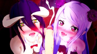 ANIME HENTAI COMPILATION OF POV ORGASM WITH ALBEDO AND SHALLTEAR OVERLORD