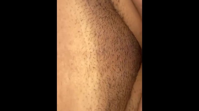 Wet pussy bumping