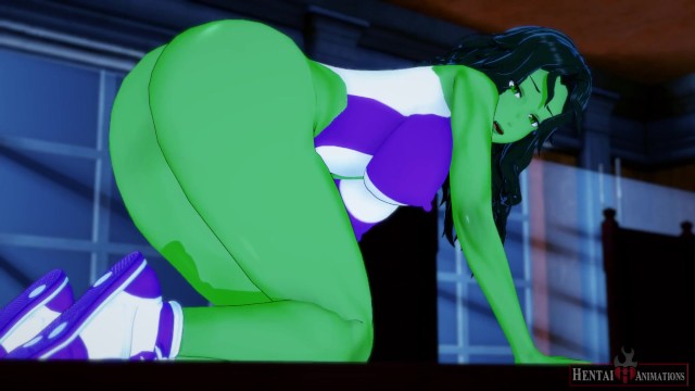 Incredible Hulk Cartoon Sex Orgasm - My Favorite Marvel Lawyer (She Hulk) Tastes a Huge Cum Filled Cock - Hentai  Hot Animations - Pornhub.com