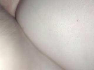 PrettyPrincess Doggy Style_and Cum Shot on AssDripping Down Off Her Pussy.