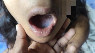 Big Cock Blowjob & Cum Swallowing By A Sri Lankan Girlfriend