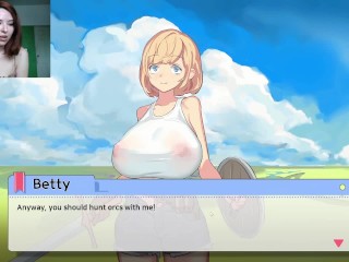 SEXY GIRL_PLAYS HENTAI_GAMES - Isekai Quest part 3