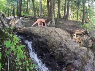 Just Me Doing Some Outdoor Stretching Enjoying Nature. Nothing Hardcore In This One!