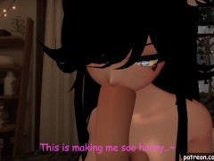 VRChat Neko Mommy Dominates you in bed..~ (18+ JOI/RP PREVIEW)