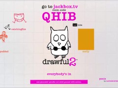A Big DL and Two Littles Play Drawful 2