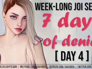 DAY 4 JOI AUDIO_SERIES: 7 Days of Denial by VauxiBox (Edging) (Jerk off_Instruction)