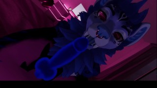 Chubby On Vrchat Milf Furry Sucking A Knot