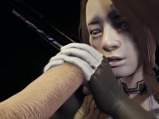 Mass Effect - Miranda Has Sex In The Destroyed Ship On A Desolate Planet