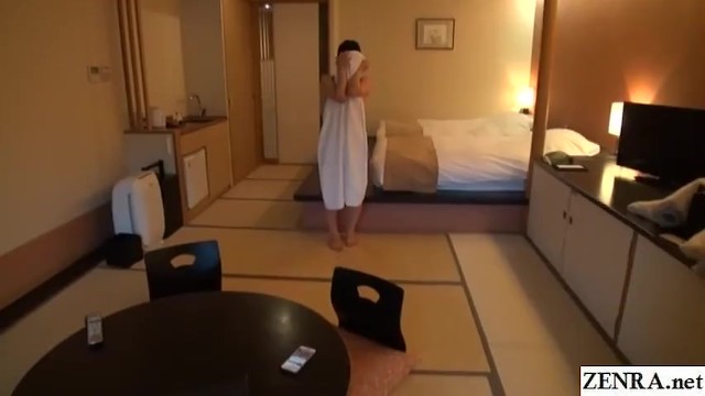 First time Japanese lesbians private bathhouse video