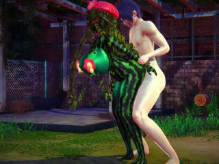 Fucking a Watermelon In the ParkHentai Monster Girl