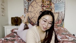 Ersties Cute Chinese Girl Was Overjoyed To Produce A Masturbation Video For Us