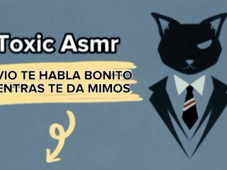 Novio te habla bonito mientras te da mimos [Asmr - Sexy voz de hombre - Audio erótico para mujer]