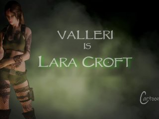 Vallier Is Lara Crof In The Confrontation - Skyrim Porn