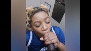 Caught MUST WATCH EBONY PRINCESS HAYZE SUCKING DICK IN THE ELEVATOR & ON THE 13Th FLOOR