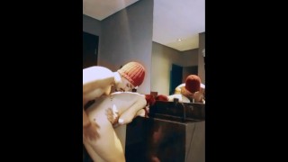 Gozando e Tremendo Toda com Anal no Motel (VERTICAL) ft. Amber Kai