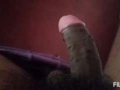 The caress of the big penis