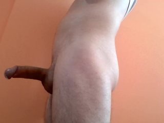 I Masturbate A Fat And Big Dick And Cum