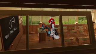 Furry Tormiline Protogen Furry Is Reprimanded After Class