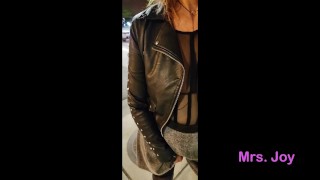 Masturbate Masturbating In Public While Dressed As A Street Whore
