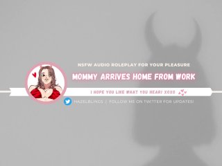 Your DREAM MILF Step-MoM Asks You to Massage Her_After Work_ASMR MOMMY FEMALE_MOANING & ORGASM