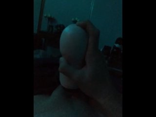 Horny White Dude Creampies Toy
