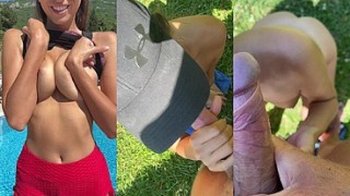Natural Tits Teen Gets Facial After Yoga Class POV Blowjob Perfect Ass Fitness