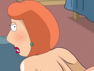 Family Guy - Peter and_Lois Griffin_having HOT sex - UPSCALED
