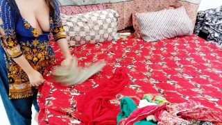 Mom Clear Hindi Audio Dirty Talking XXX Desi Maid Flashing Boobs And Seducing Her Boss Into Sex