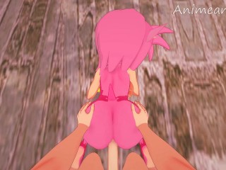 SONIC THE HEDGEDOG AMY ROSE HENTAI3D UNCENSORED