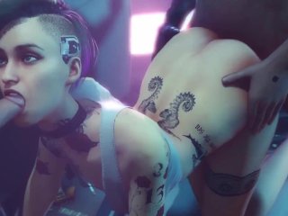 3D Compilation: Cyberpunk Judy Alvarez Panam Palmer Blowjob Anal Fuck Uncensored Hentai Compilation