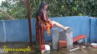 Desi Fuck After RAIN BATH