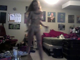 You Spy On Naked Beth Through Webcam Again (Clean Room Naked In Real Time)