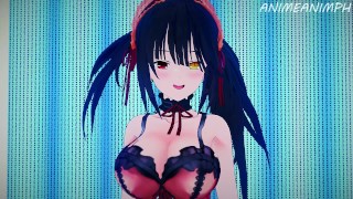 Cowgirl Anime Hentai 3D Uncensored Fucking Kurumi Tokisaki From Date A Live Until Creampie