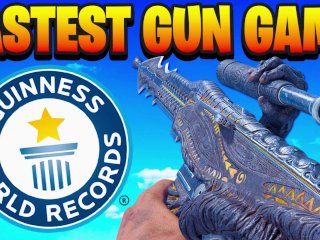 Worlds Fastest Gun Game In Call Of Duty! (72 Seconds)