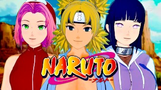 Naruto Hinata Hyuga Sakura Haruno Temari Nara NARUTO ANIME HENTAI 3D COMPILATION