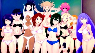 Deku Fucks ALL Of The Girls In His Class Until Creampie My Hero Academia Hentai 3D Compilation