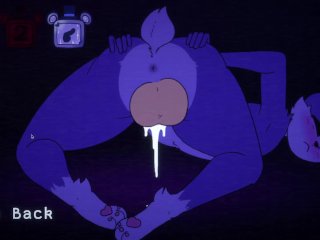 Bonnie Sex! Purple Fnaf Sex Machine Gets Balls-Deep Pussy Pounded