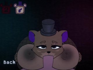 Full-Time Freddy Fnaf Slimy Boobjob! She Sucked Me Out G-O-O-D