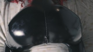 Latex Then I Suck Him Between My Tits A Little More But I Want Him To Fuck Me Doggystyle