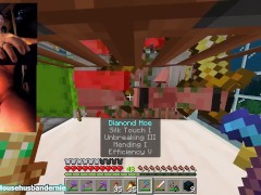 Playing Minecraft naked Ep.12 Hyper efficient Gold