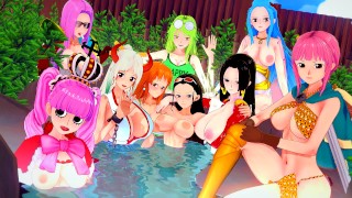 Anime Hentai 3D Compilation Luffy Fucks ALL Girls From One Piece To Creampie