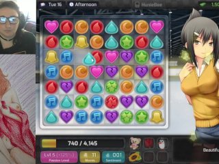 Gamer Girl Plays Huniepop and Uses a Vibrator WhilePlaying