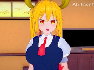 Fucking Tohru From Miss Kobayashi's Dragon Maid Until Creampie - Anime Hentai 3D Uncensored