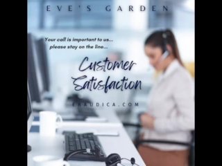 Customer Satisfaction - Erotic Audio By Eve's Garden Humour Blowjob Long Buildup