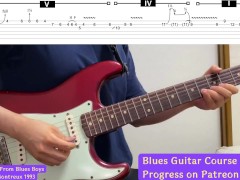 B.B. King Lick 9 From Blues Boys Tune Live At Montreux 1993 / Blues Guitar Lesson