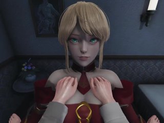 Fate - Futa Mordred Give Master Cock Male Taker Pov