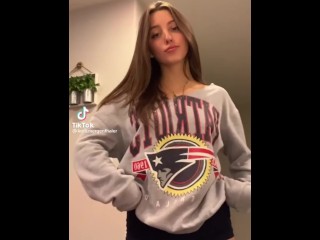 Karli mergenthaler does NAUGHTY TIKTOK