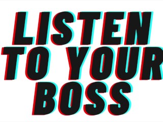 TEASER: Letting Boss Fuck You To Keep Your Job.AUDIO ONLY[M4F]
