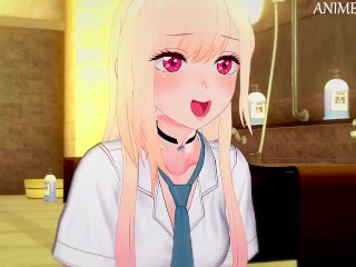 Private Bath Sex Massage With Marin Kitagawa Until Creampie - My Dress-Up Darling Anime Hentai 3D