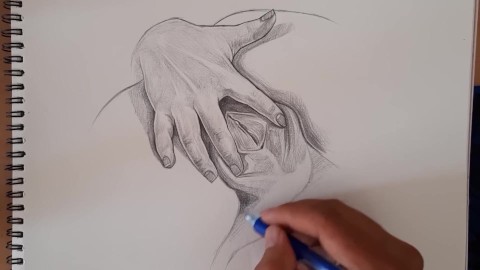 Amateur Porn Art Drawings - Pencil Drawing Porn Videos | Pornhub.com